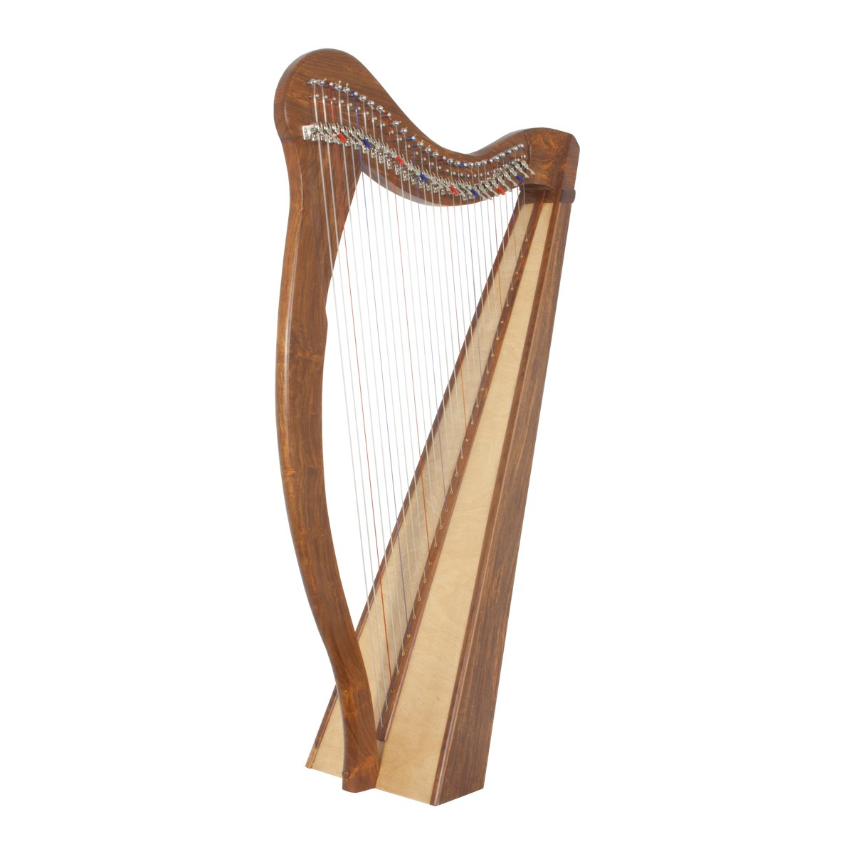 Roosebeck Minstrel Harp 29 String Chelby Levers Sheesham 5 Panel